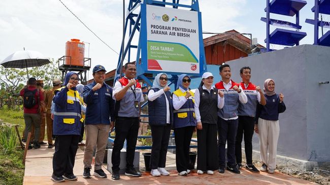 ESDM dan Pertamina Buka Akses Air Bersih di Kampung Tambat Merauke