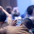 Indeks Harga Saham Gabungan (IHSG) pada perdagangan siang hari jeda Sesi I Rabu (28/1/2026), mencatatkan pelemahan yang amat dalam mencapai ambles 7,34% di posisi 8.321. (CNBC Indonesia/Muhammad Sabki)