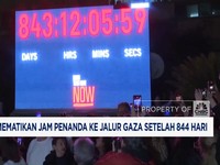 Video: Israel Matikan Jam Penanda Agresi Gaza Usai 844 Hari