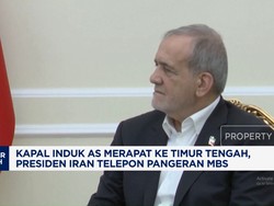 Video: Kapal Induk AS ke Timur Tengah, Presiden Iran Telepon MBS