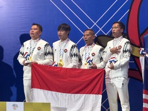 KND Kawal Hak Atlet Disabilitas Berprestasi RI di ASEAN Para Games