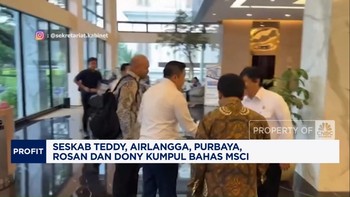 Video: Teddy, Airlangga, Purbaya, Rosan & Dony Kumpul Bahas MSCI
