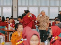 Momen Kakak Presiden Prabowo Blusukan Cek Sekolah Rakyat di Jaksel