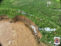 Hancur! Begini Potret Bendungan Raksasa Jebol, 5 Ribu Rumah Terancam