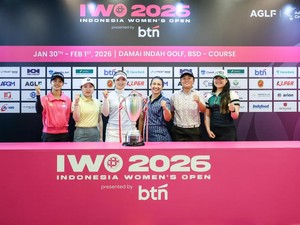 120 Pegolf Tampil di Indonesian Womens Open