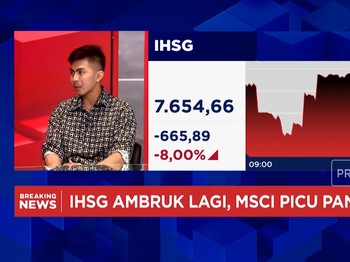 Video: IHSG Tumbang Dihantam Isu MSCI, Sektor Mana Yang Kuat Bertahan?