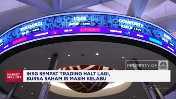 Video: IHSG Sempat Trading Halt Lagi, Bursa Saham RI Masih Kelabu
