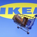 Ilustrasi Logo IKEA. (REUTERS/Dado Ruvic)