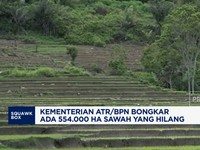 Video: Kementerian ATR, BPN Bongkar Ada 554.000 Ha Sawah yang Hilang