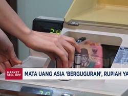 Video: Mata Uang Asia 'Berguguran', Rupiah Paling Parah