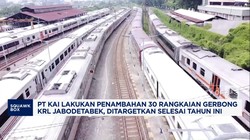 Video: PT KAI Bakal Tambah 30 Rangkaian Gerbong KRL Jabodetabek