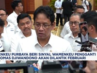 Video: Purbaya Sinyalkan Wamenkeu Pengganti Thomas Dilantik Februari