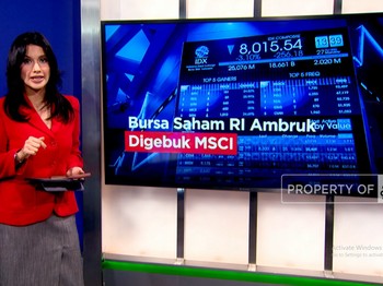 Video: Bursa Saham RI Ambruk Digebuk MSCI