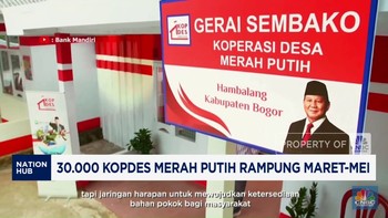 Video: 30.000 KopDes Merah Putih Rampung Maret-Mei