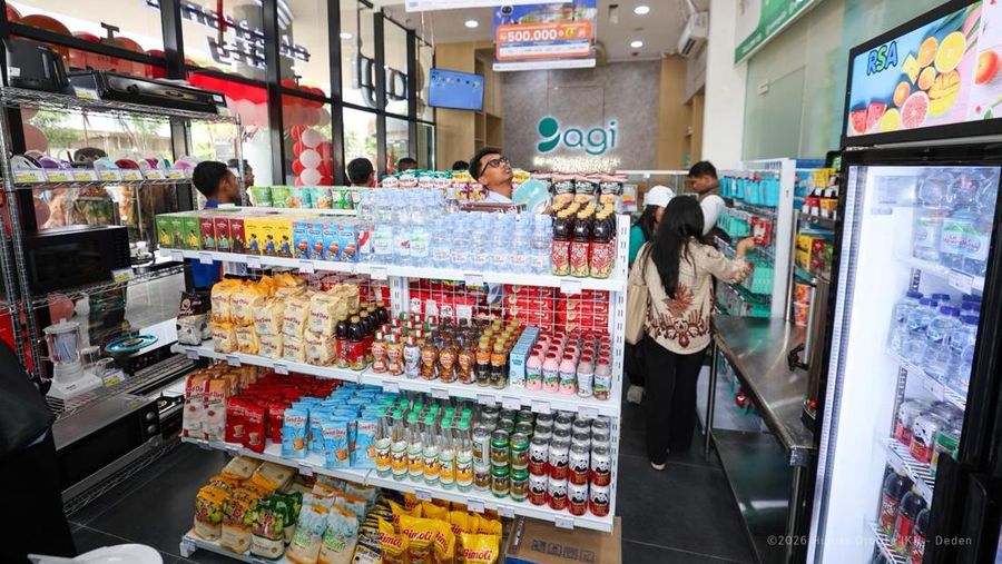 Bank Artha Graha Internasional (BAGI) bersama Electronic City dan Grooceries City resmi hadir untuk melayani masyarakat serta pelaku usaha di IKN. (Dok. HUmas OIKN)