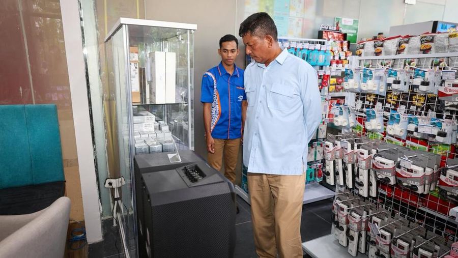 Bank Artha Graha Internasional (BAGI) bersama Electronic City dan Grooceries City resmi hadir untuk melayani masyarakat serta pelaku usaha di IKN. (Dok. HUmas OIKN)