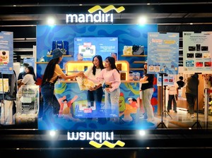 Perkuat Ekonomi Sirkular, Bank Mandiri Hadir di Perfume Pop Market 2026