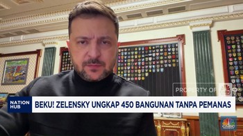Video: Beku! Zelenskiy ungkap 450 Bangunan Tanpa Pemanas