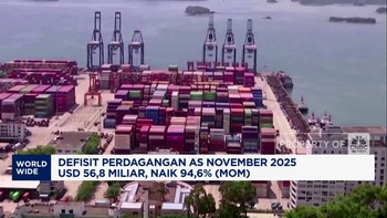 Video: Defisit Perdagangan AS November 2025 USD 56,8 Miliar