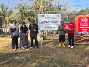 Mayora Group Bangun Fasilitas Air Bersih Pascabencana Aceh