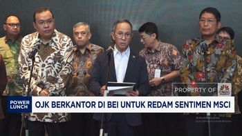 Video: OJK Berkantor di BEI Untuk Redam Sentimen MSCI