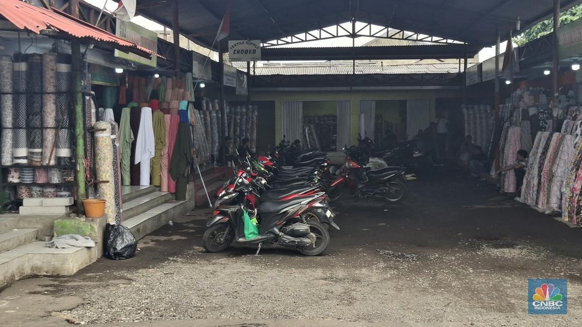 Efek Pasar Tekstil Legendaris di Tangerang Sepi, Pedagang PHK Karyawan