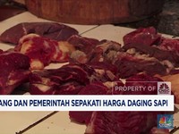 Video:Pedagang dan Pemerintah Sepakat Harga Daging Sapi Dikunci Segini