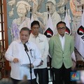Bahlil, Purbaya & Prasetyo Merapat ke Kantor Airlangga, Ada Apa?