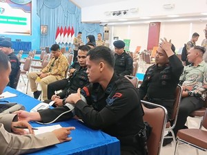Jumat Berkah, Polda Riau Gelar Aksi Kemanusiaan Donor Darah