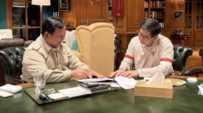 Prabowo Rapat Bareng Ara di Hambalang, Bahas 141 Ribu Rumah Bersubsidi