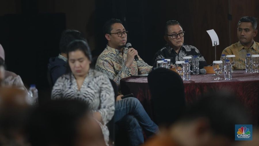 Rizwan Aryadi Ramdhan. Direktur Hilirisasi Mineral dan Batu Bara, Kementerian Investasi dan Hilirisasi/ BKPM. (CNBC Indonesia/Muhammad Sabki)