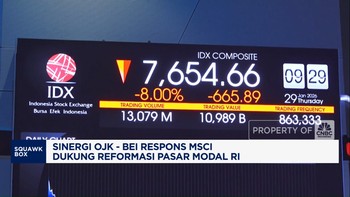 Video: Sinergi OJK-BEI Respons MSCI Dukung Reformasi Pasar Modal