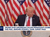 Video: Trump Siap Umumkan Calon Pengganti Gubernur The Fed