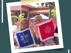 Video Serunya Workshop Membatik: Dari Kain Polos Jadi Batik Cantik!