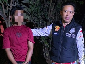Pria di Pagar Alam Ditangkap Usai Tusuk Leher Rekannya hingga Tewas