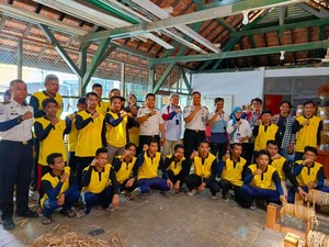Dari Limbah Jadi Cuan, UMKM Olah Pelepah Pisang Libatkan Rutan