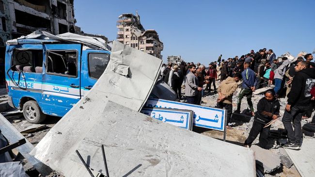 Detik-Detik Israel Bom Gaza Terekam, 12 Warga Palestina Tewas