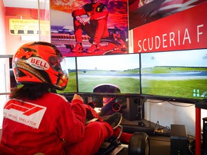 Sensasi Naik Ferrari Taklukkan Sirkuit Mandalika di Museum Angkut Kota Batu