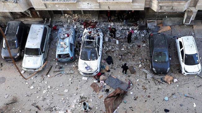 Breaking! Israel Bom Gaza Lagi, 12 Orang Tewas