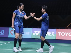 Hasil Indonesia Open 2026: Amalia/Fadia Maju ke Perempatfinal