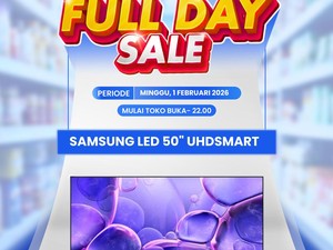 Smart TV 50 Inch Banting Harga di Transmart Full Day Sale!