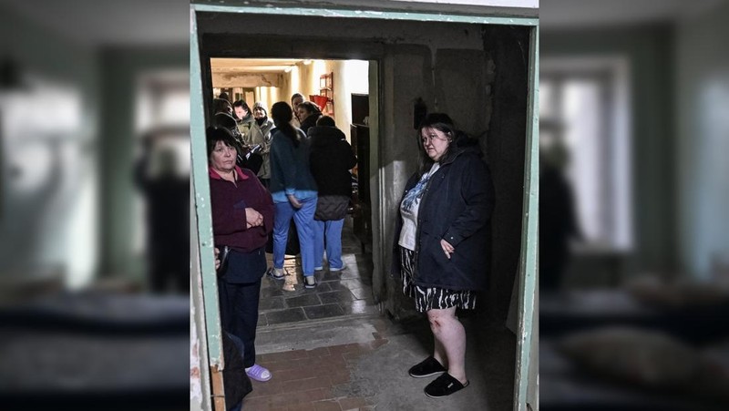 Kondisi rumah sakit bersalin yang mengalami kerusakan usai terkena serangan pesawat tak berawak Rusia, di Zaporizhzhia, Ukraina, Minggu (1/2/2026). (REUTERS/Stringer)