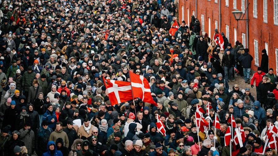 Para veteran Denmark menghadiri 