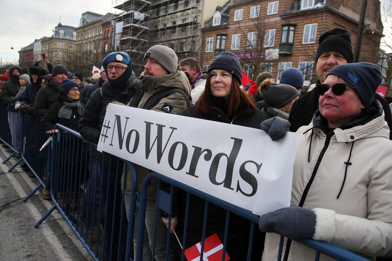 Para veteran Denmark menghadiri