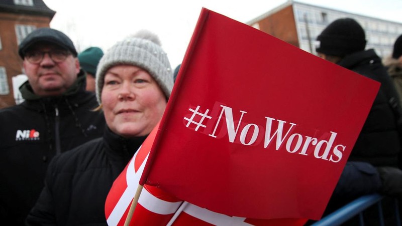 Para veteran Denmark menghadiri 