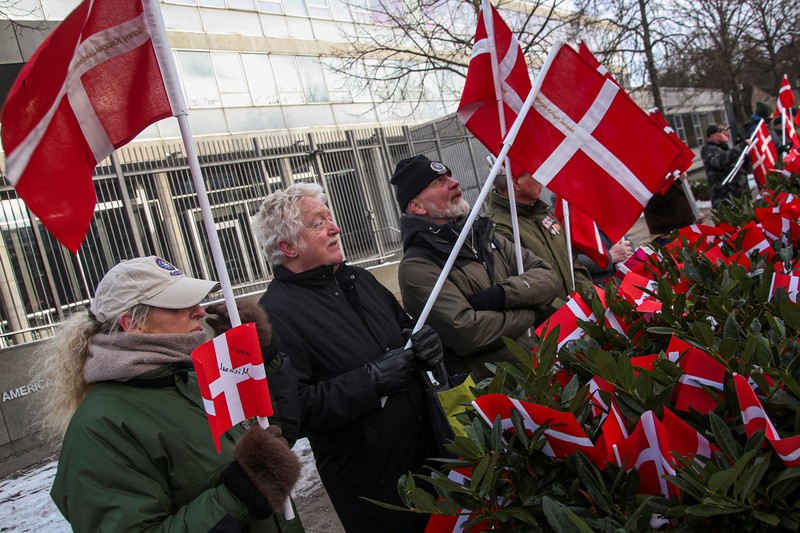 Para veteran Denmark menghadiri