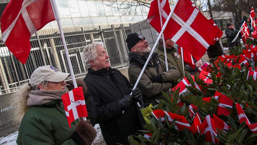 Para veteran Denmark menghadiri 