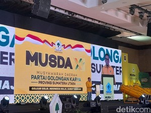 Doli Minta Musda Golkar Sumut Tak Diulang Lagi, Ace: Insyaallah Konsisten