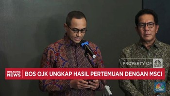 Video: Bos OJK Ungkap Hasil Pertemuan Dengan MSCI