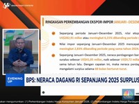 Video: BPS: Neraca Dagang RI Sepanjang 2025 Surplus Us $41,05 Miliar